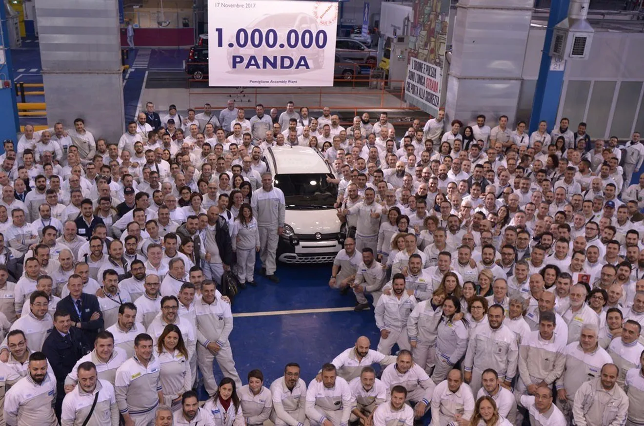 Un coche de récord: fabricado el Fiat Panda un millón de cuarta generación