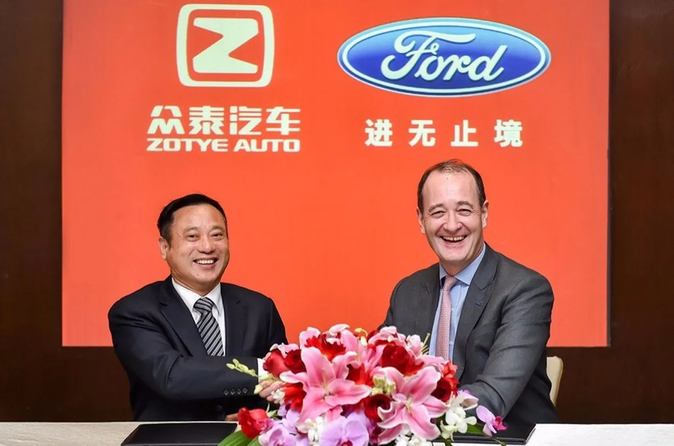 Ford y Zotye acuerdan producir coches eléctricos en China