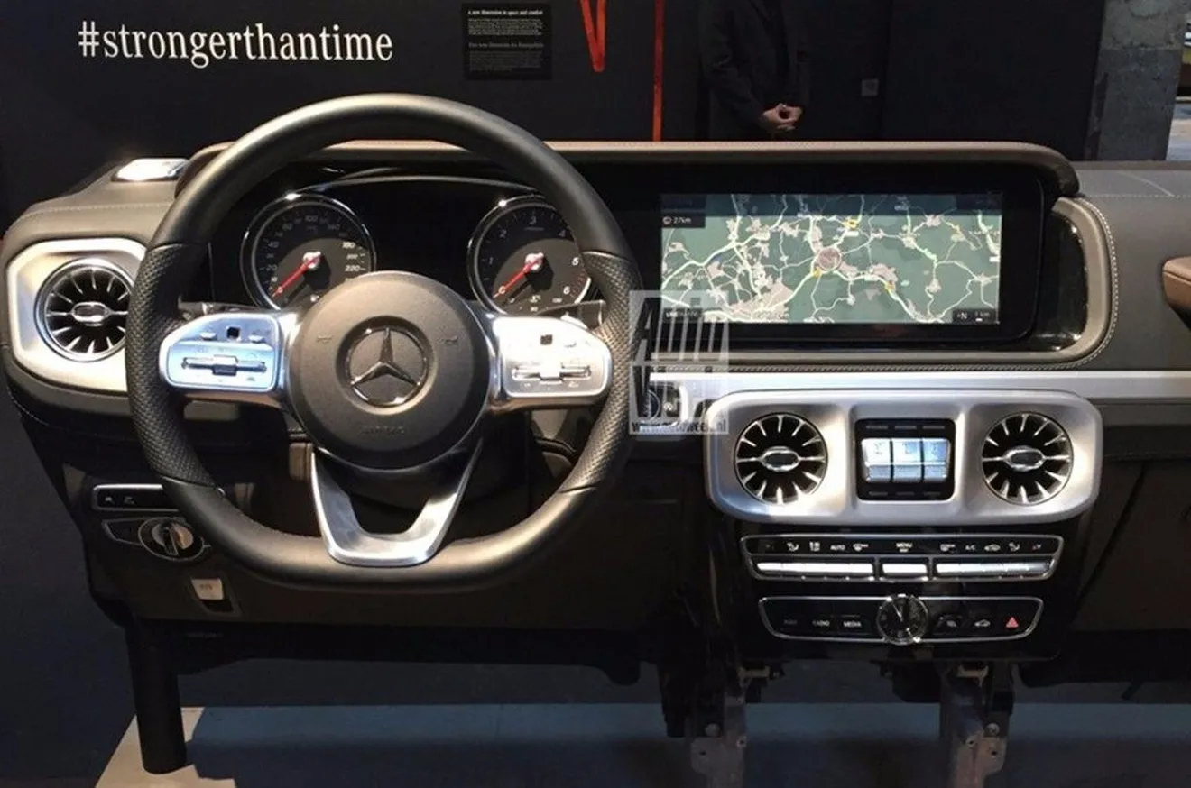 Así será el interior del Mercedes Clase G 2018, ¡filtrado!