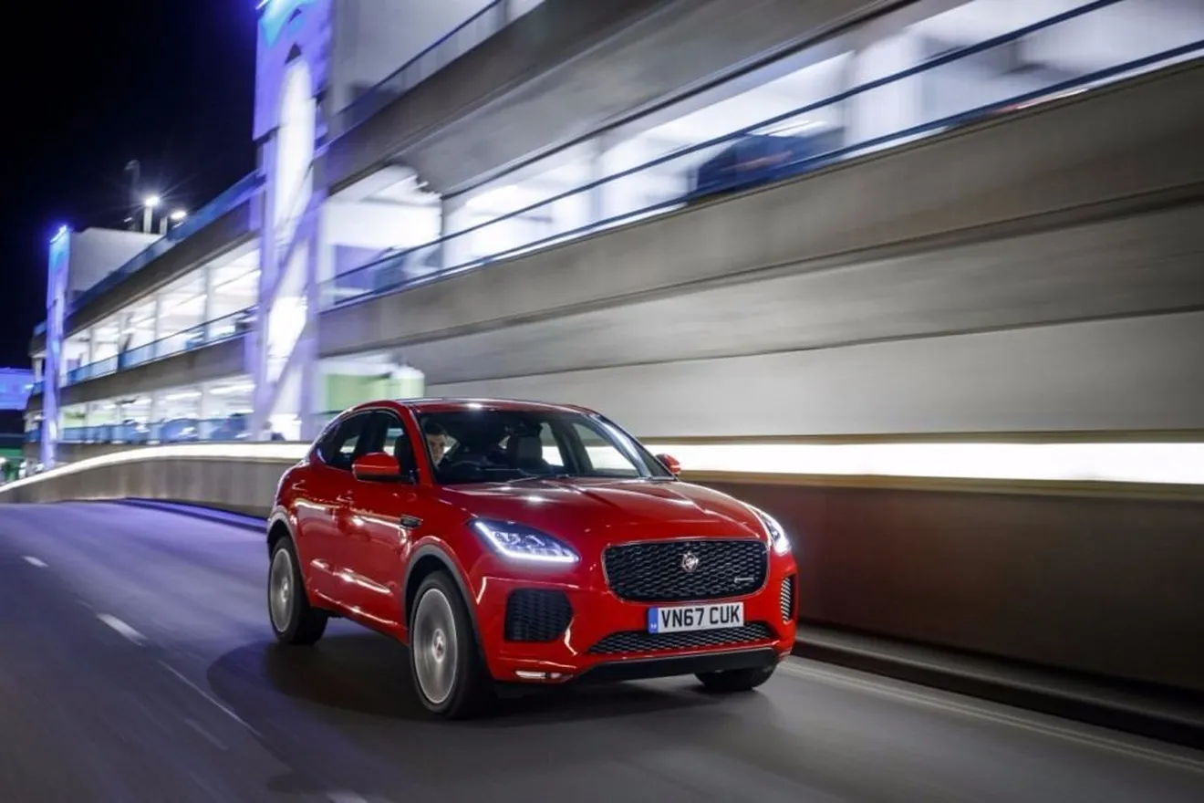 El Jaguar E-Pace logra la máxima puntuación de Euro NCAP