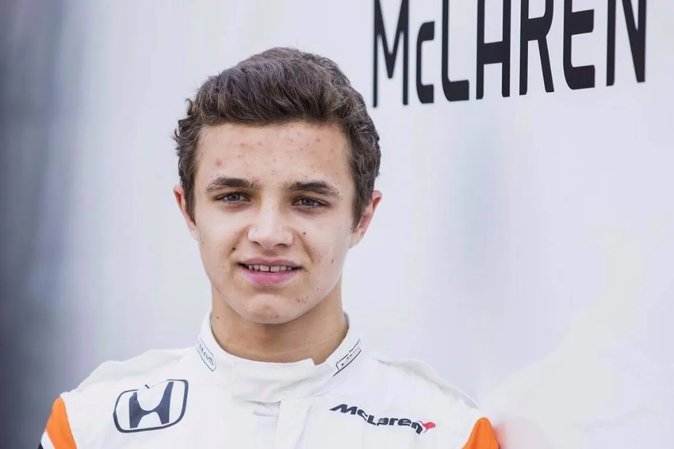 Norris sustituye a Button como piloto reserva de McLaren para 2018