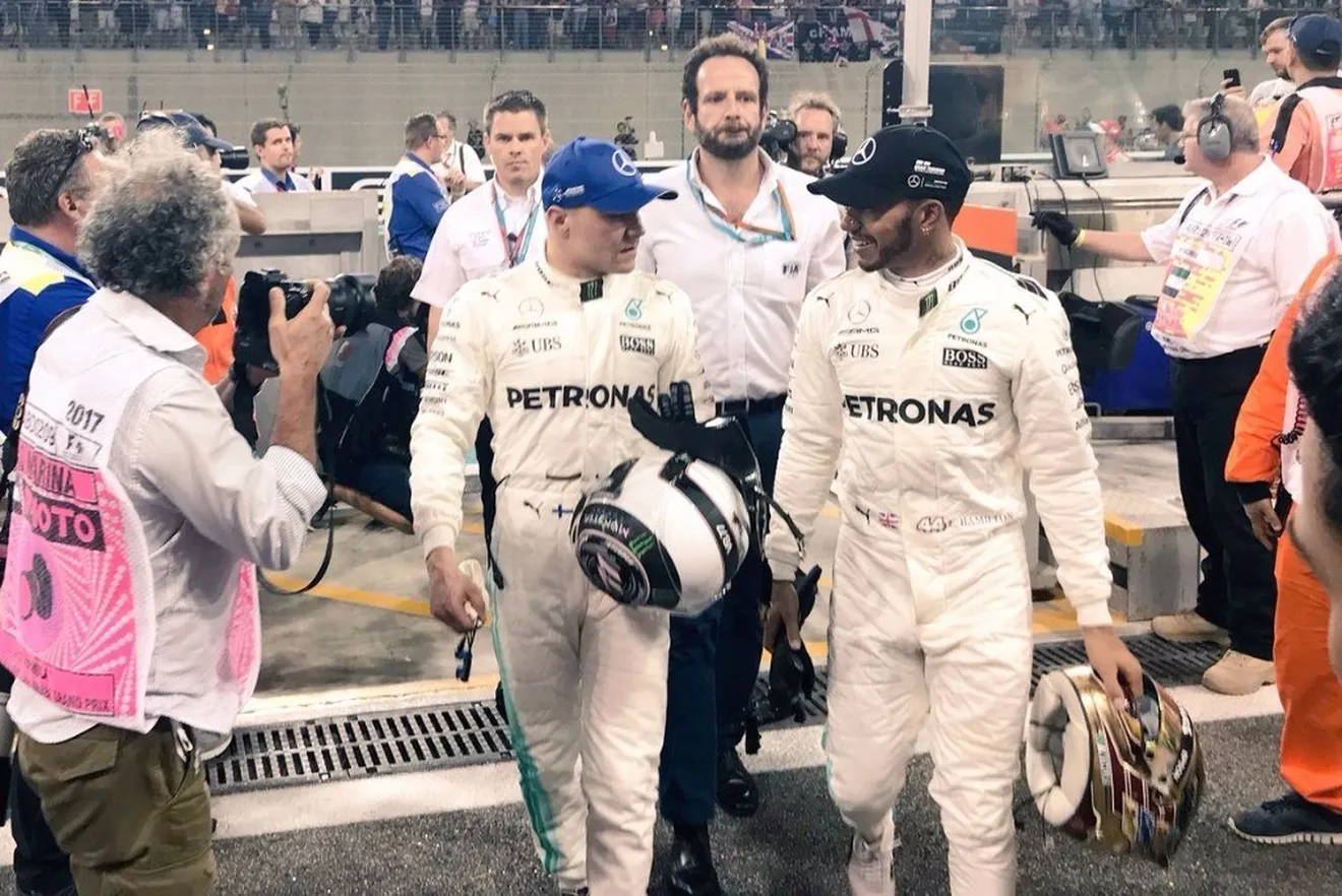 Hamilton se rinde ante Bottas: "Lo dí todo, pero ha hecho una clasificación increíble"