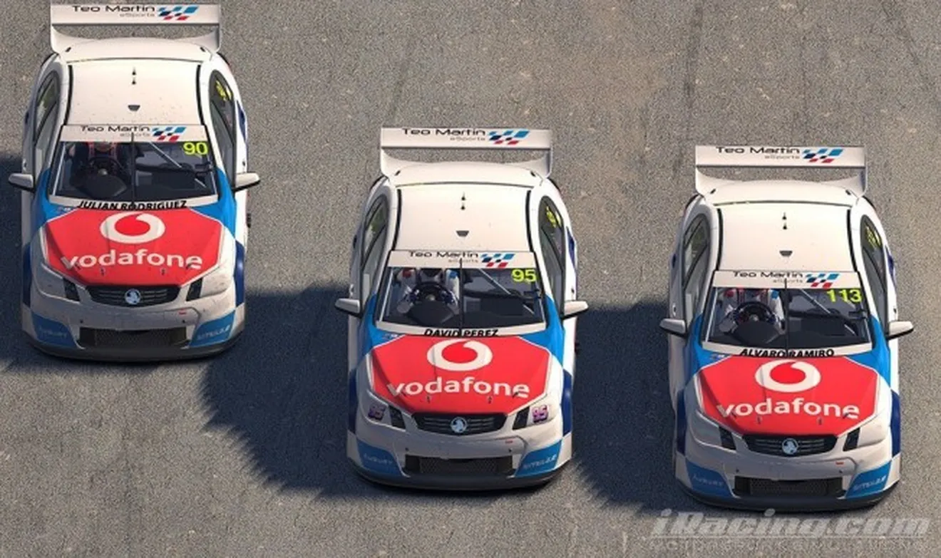 Teo Martín Motorsport y Vodafone España