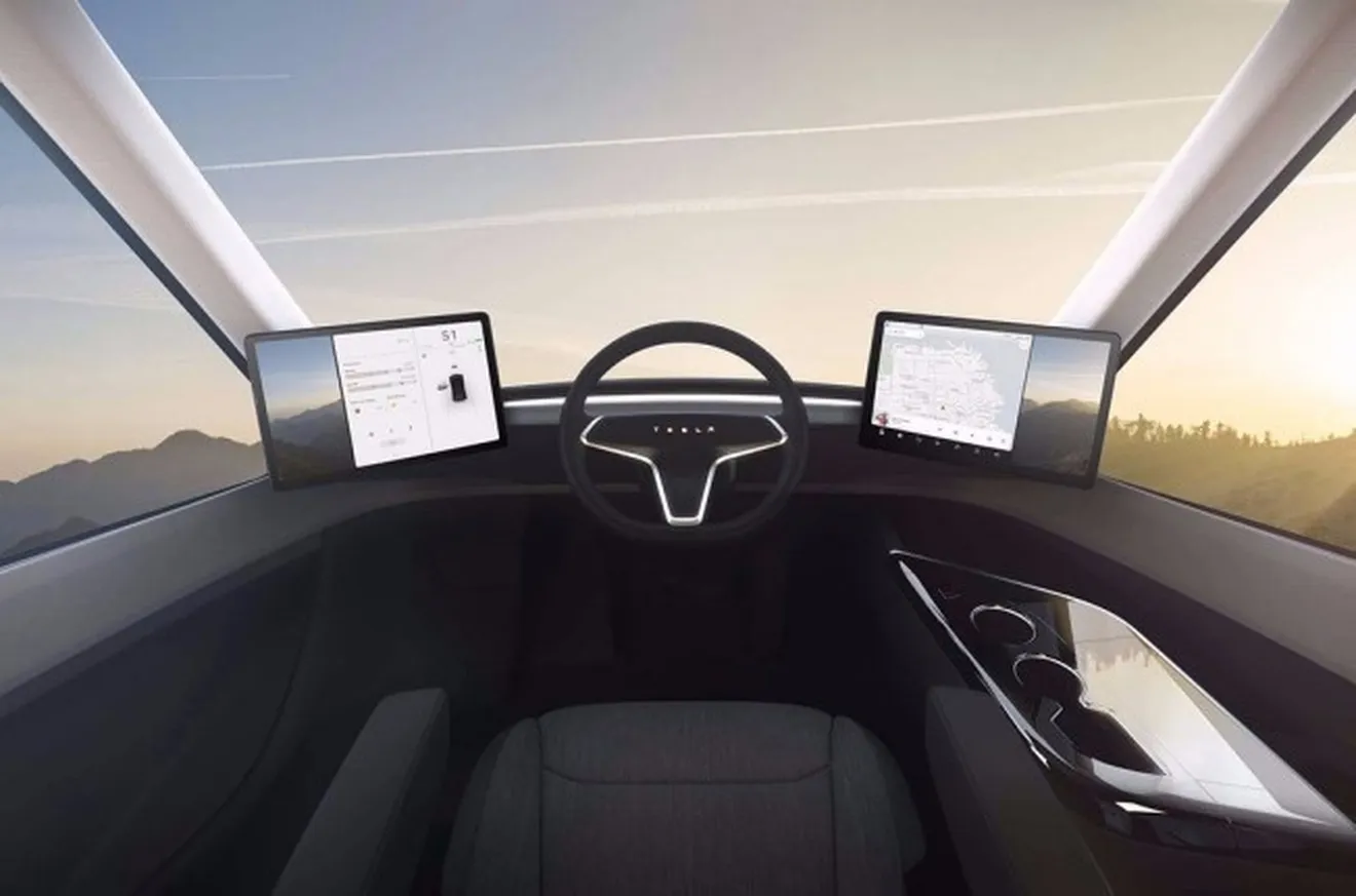 Tesla Semi 2019 - interior