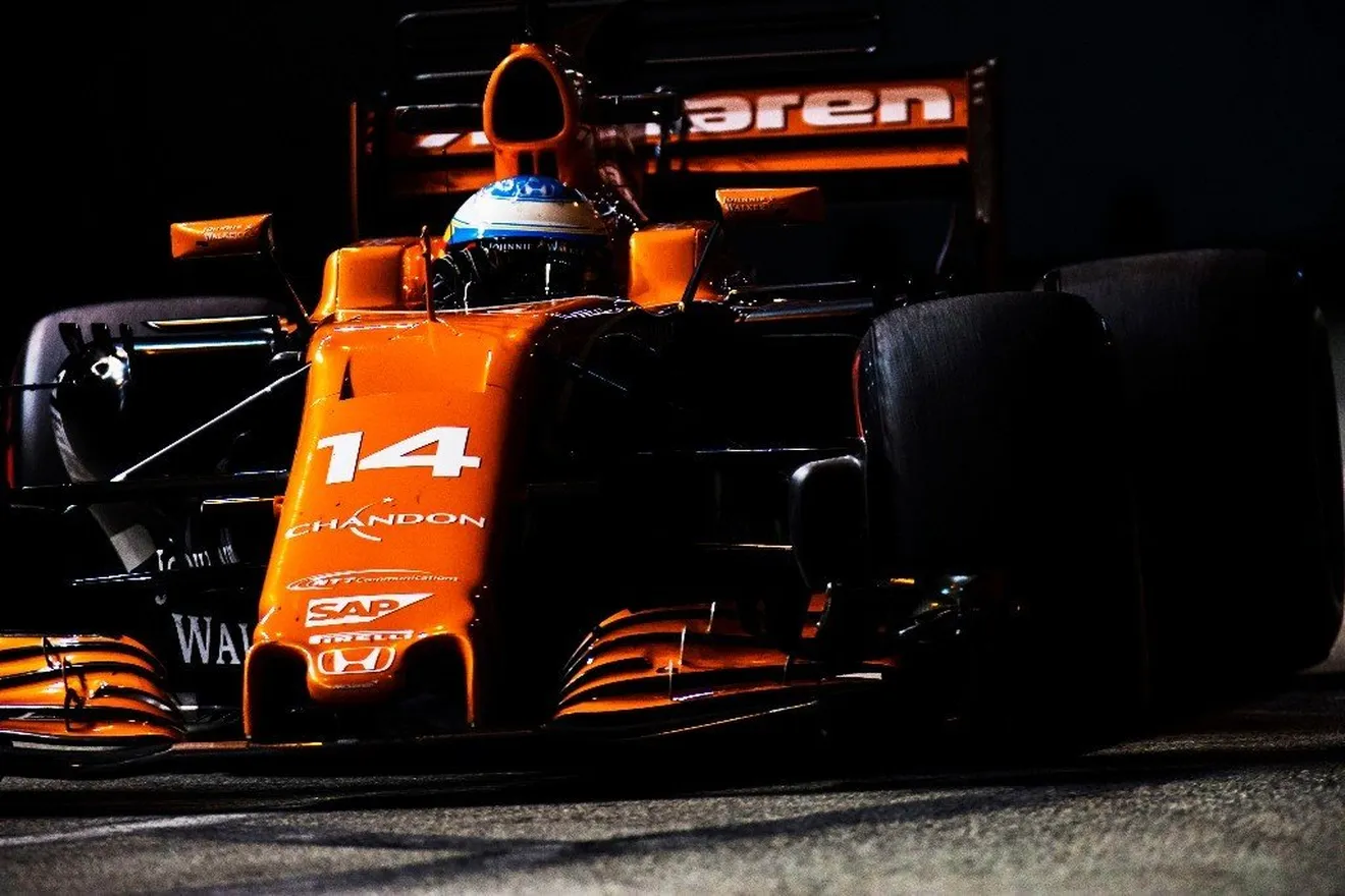 Alonso espera más dificultades para puntuar en Yas Marina