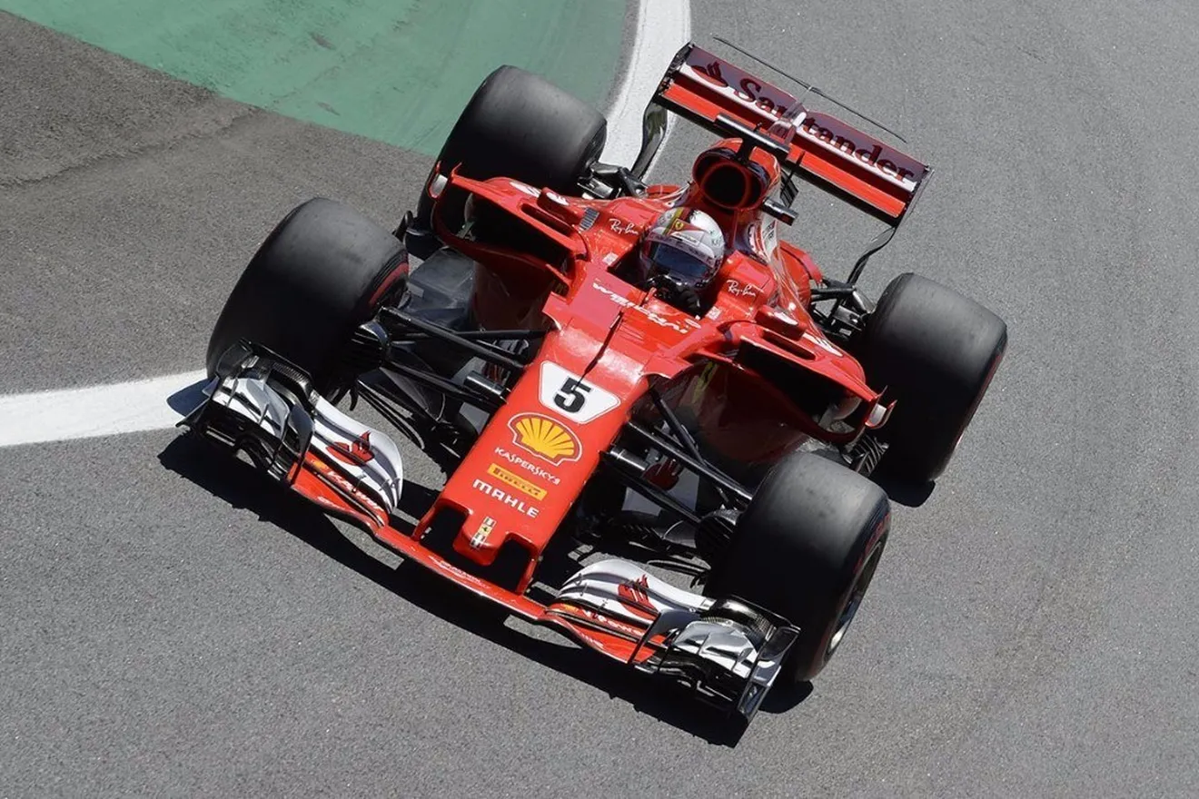 Vettel domina una sesión pensando en 2018