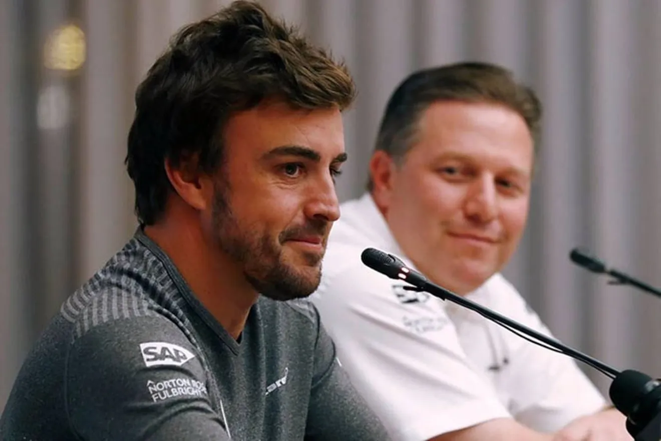 Zak Brown sobre Alonso: "Hemos creado un monstruo de las carreras"