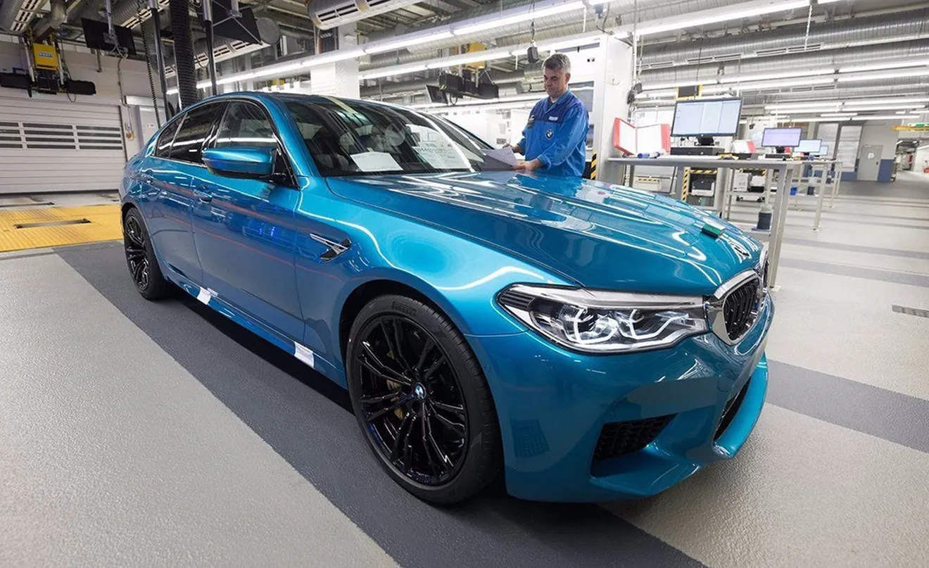 Arranca la producción del nuevo BMW M5 2018 en Alemania