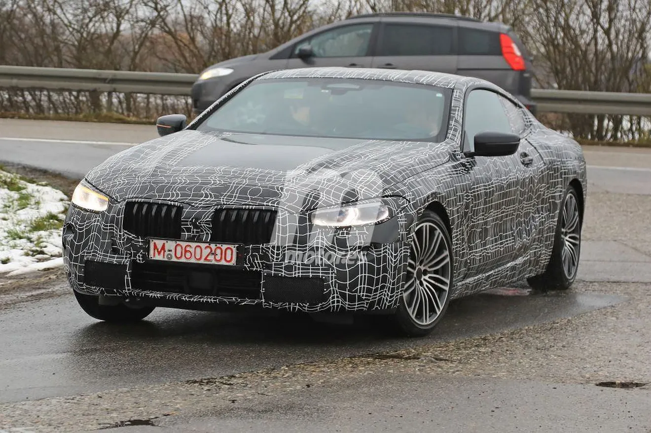 BMW Serie 8 Coupé: cazado a pocos meses de su presentación en Ginebra