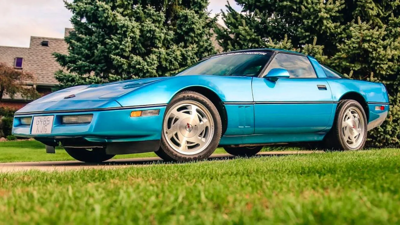 El prototipo del Corvette ZR-1 descubierto abandonado en un desguace
