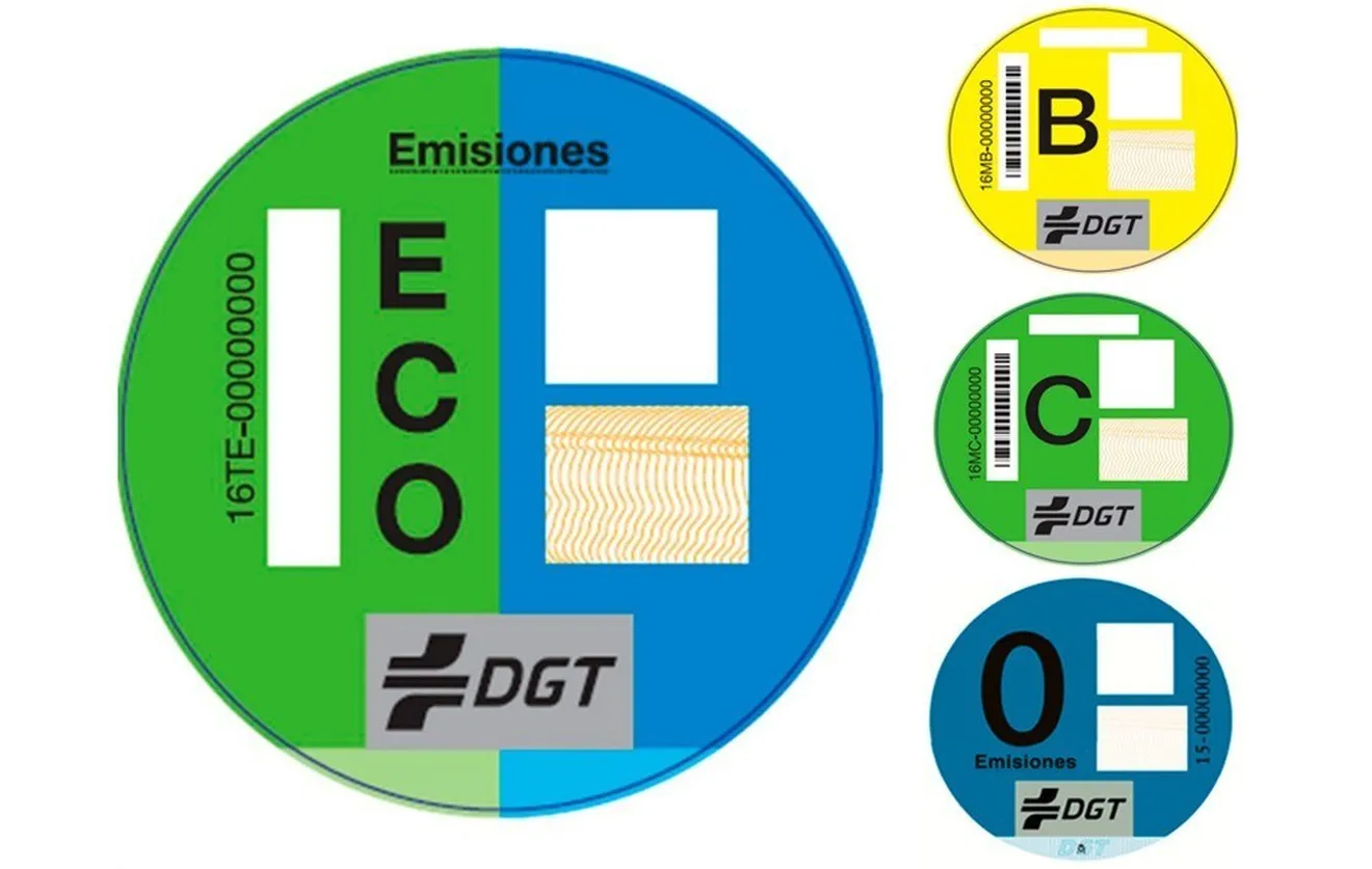 Cómo conseguir las etiquetas medioambientales de la DGT