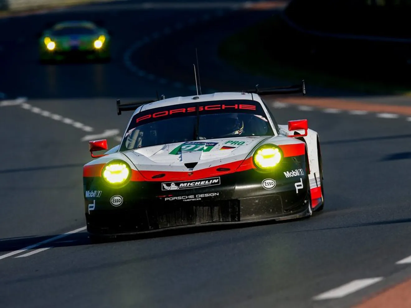 Cuatro Porsche 911 RSR GTE oficiales para ganar Le Mans