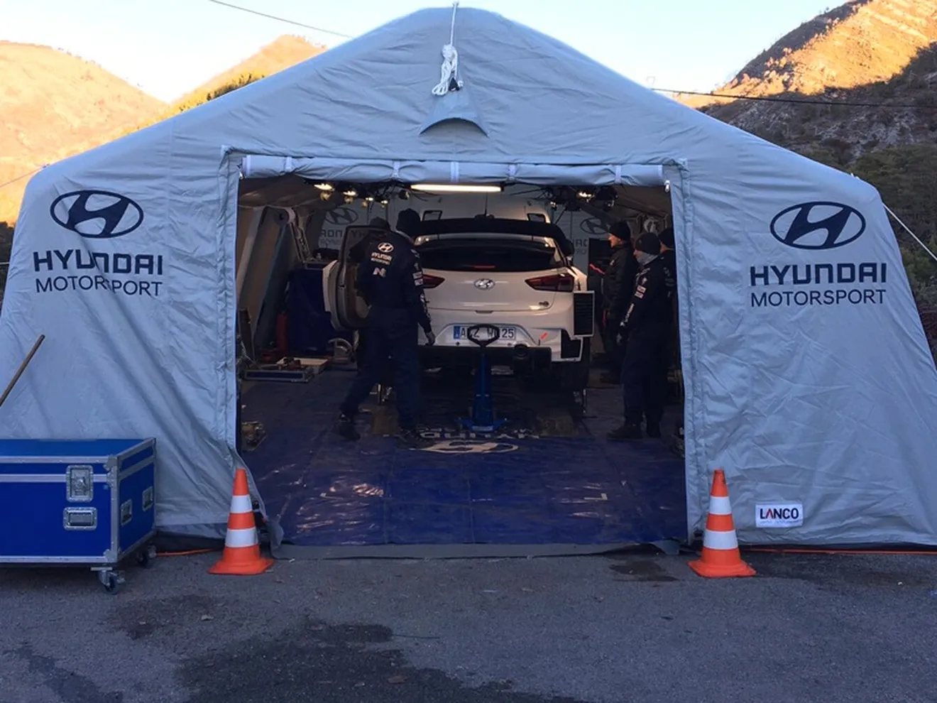 Sordo y Del Barrio inician su etapa en el Hyundai i20 WRC