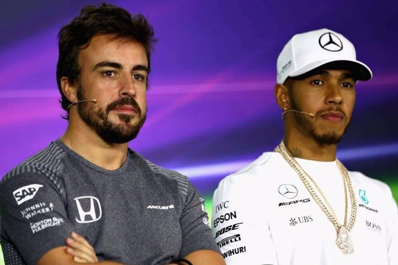 Hamilton: "Quiero repetir el duelo de México con Alonso, pero en cabeza"