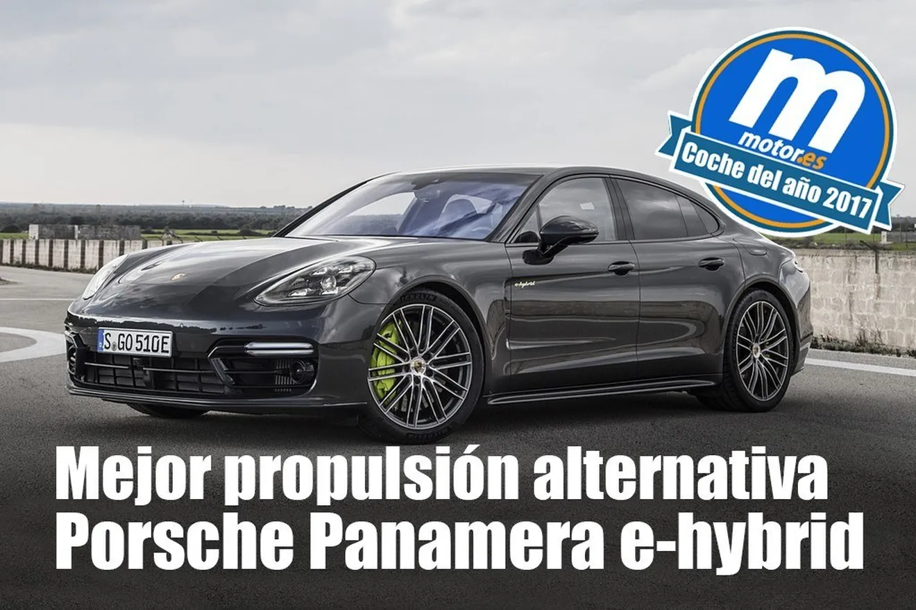 Mejor propulsión alternativa 2017 para Motor.es: Porsche Panamera E-Hybrid