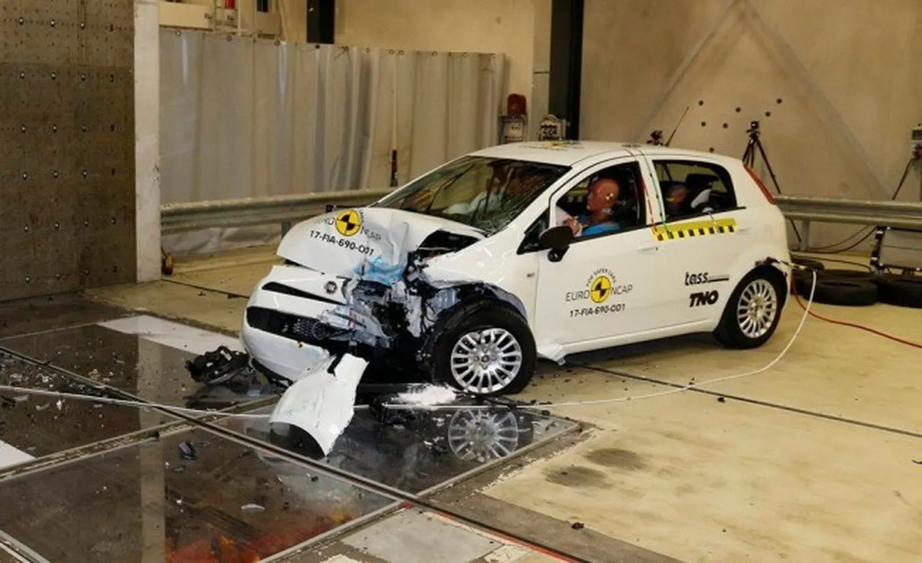 Fiat Punto pruebas Euro NCAP