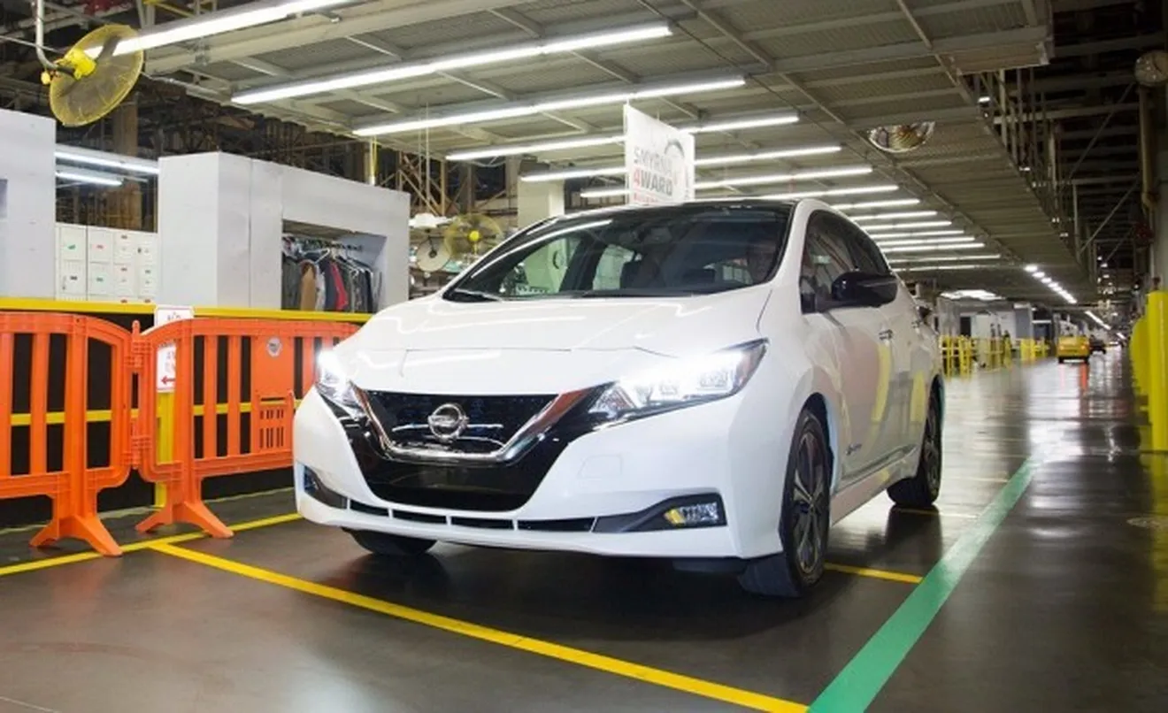 Nissan Leaf 2018 - producción en Estados Unidos
