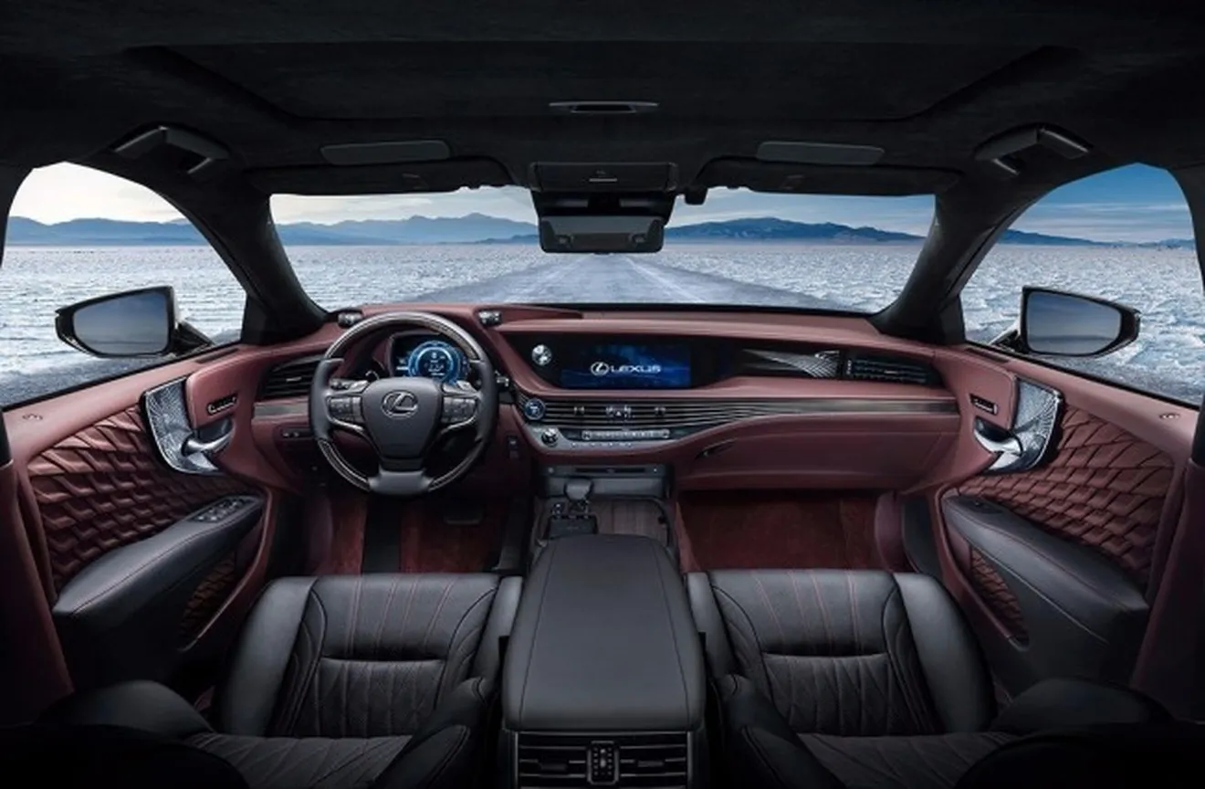 Lexus LS 500h 2018 - interior