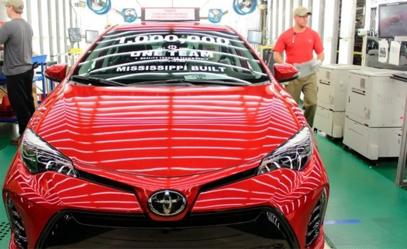 Producción del Toyota Corolla en Estados Unidos