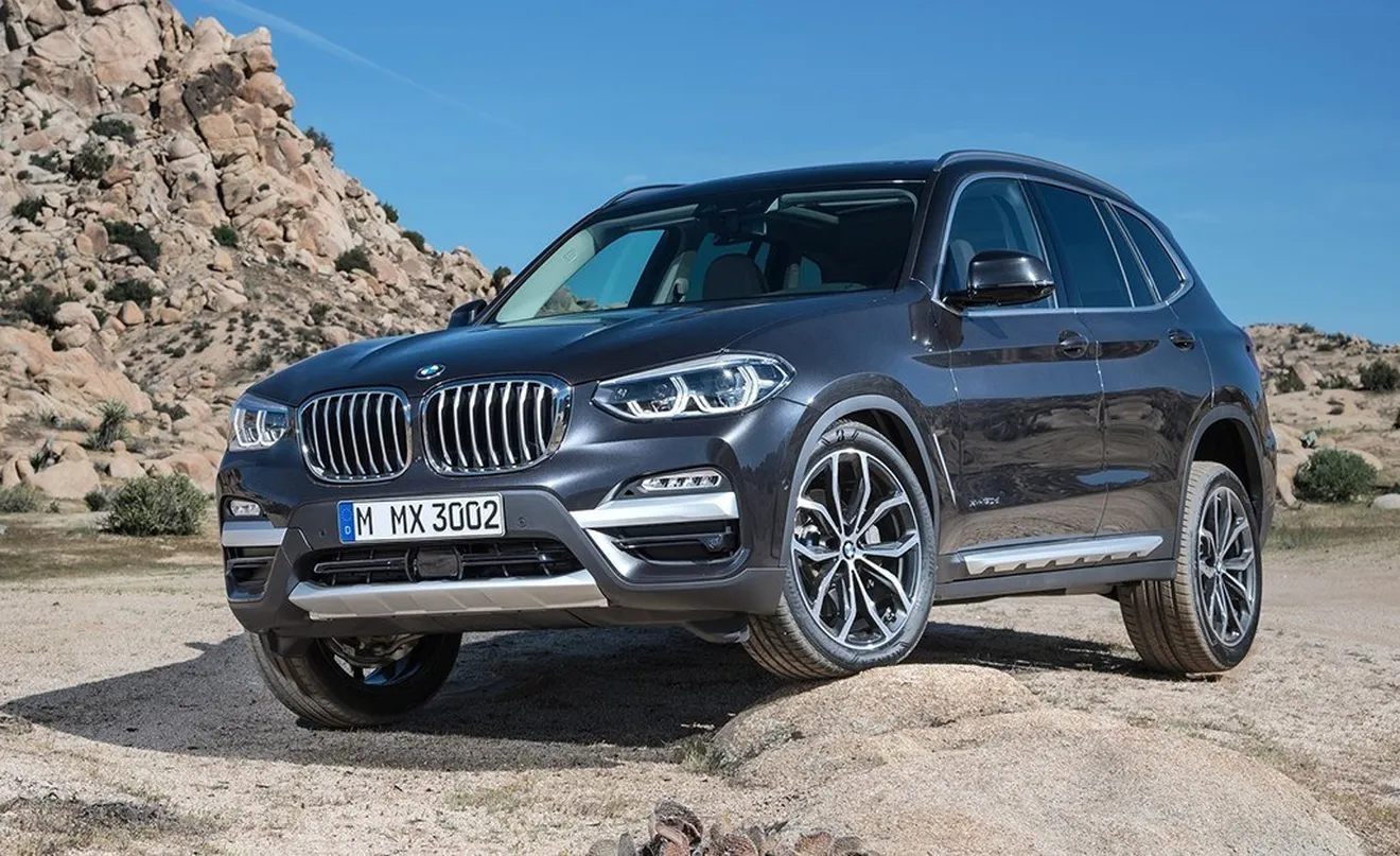 La gama del nuevo BMW X3 2018 incorpora mecánicas de gasolina