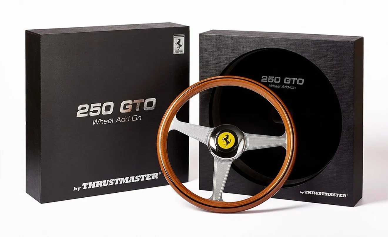 Thrustmaster diseña una joya: una réplica oficial del volante del Ferrari 250 GTO