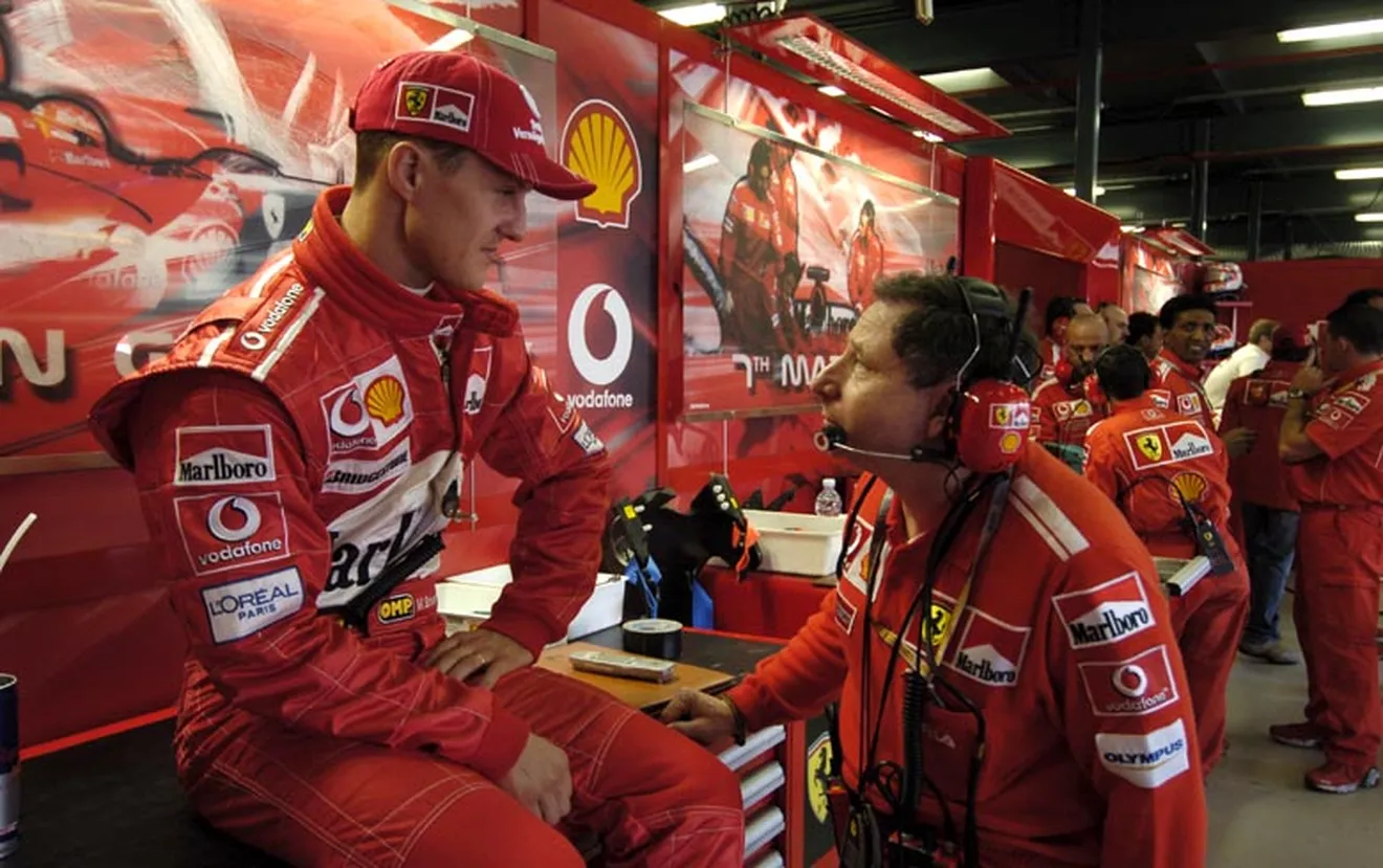 Todt: "Schumacher nos pidió un test en 2001 porque él mismo dudaba de su nivel"