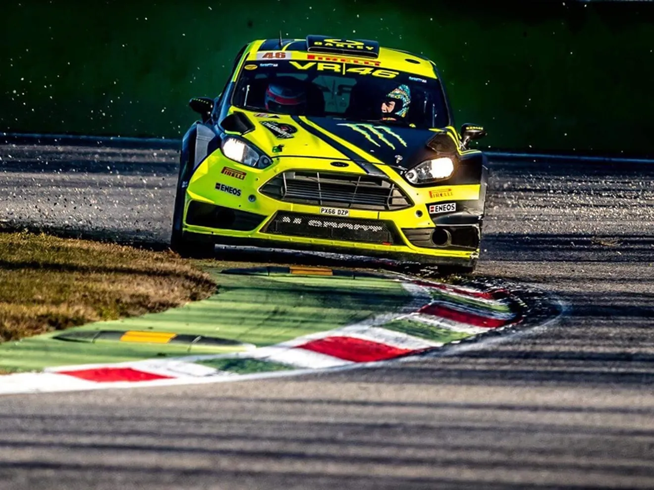 Rossi remonta para ganar su sexto Monza Rally Show