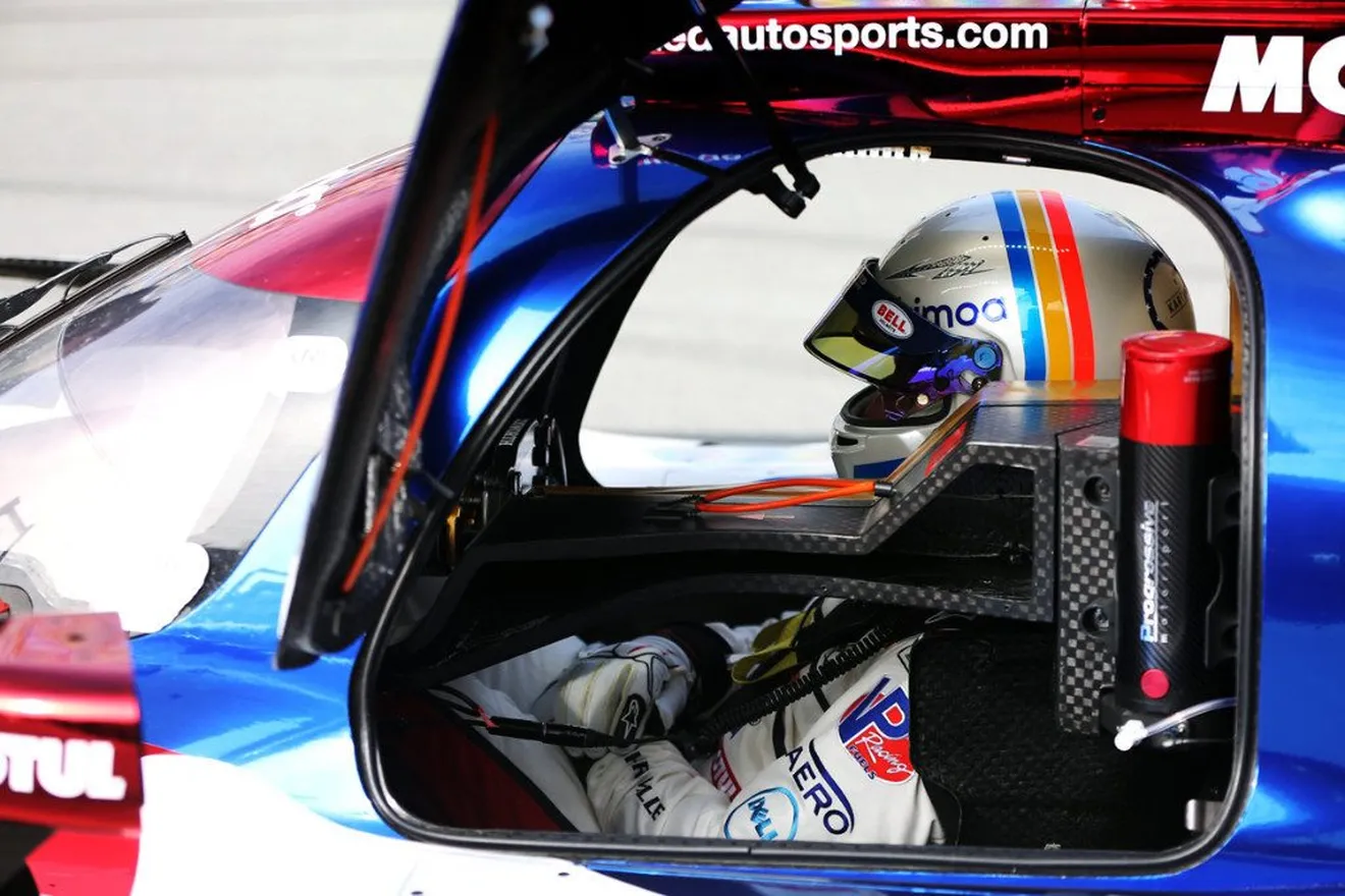 Alonso debuta en Daytona: "El tráfico y la noche son el gran desafío"