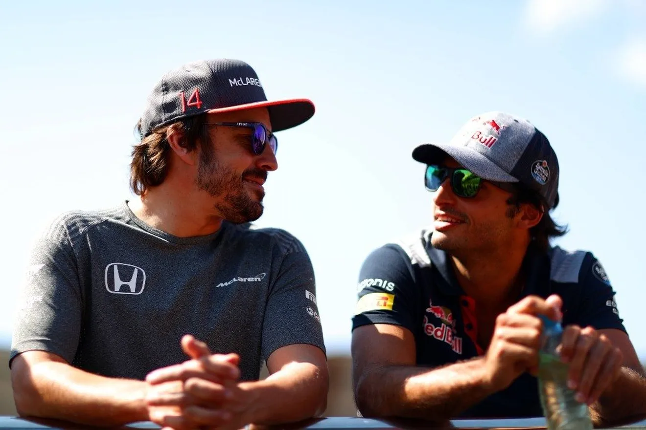 Sainz: "Cuando conocí a Alonso, le dije a mi padre que quería ser como él"