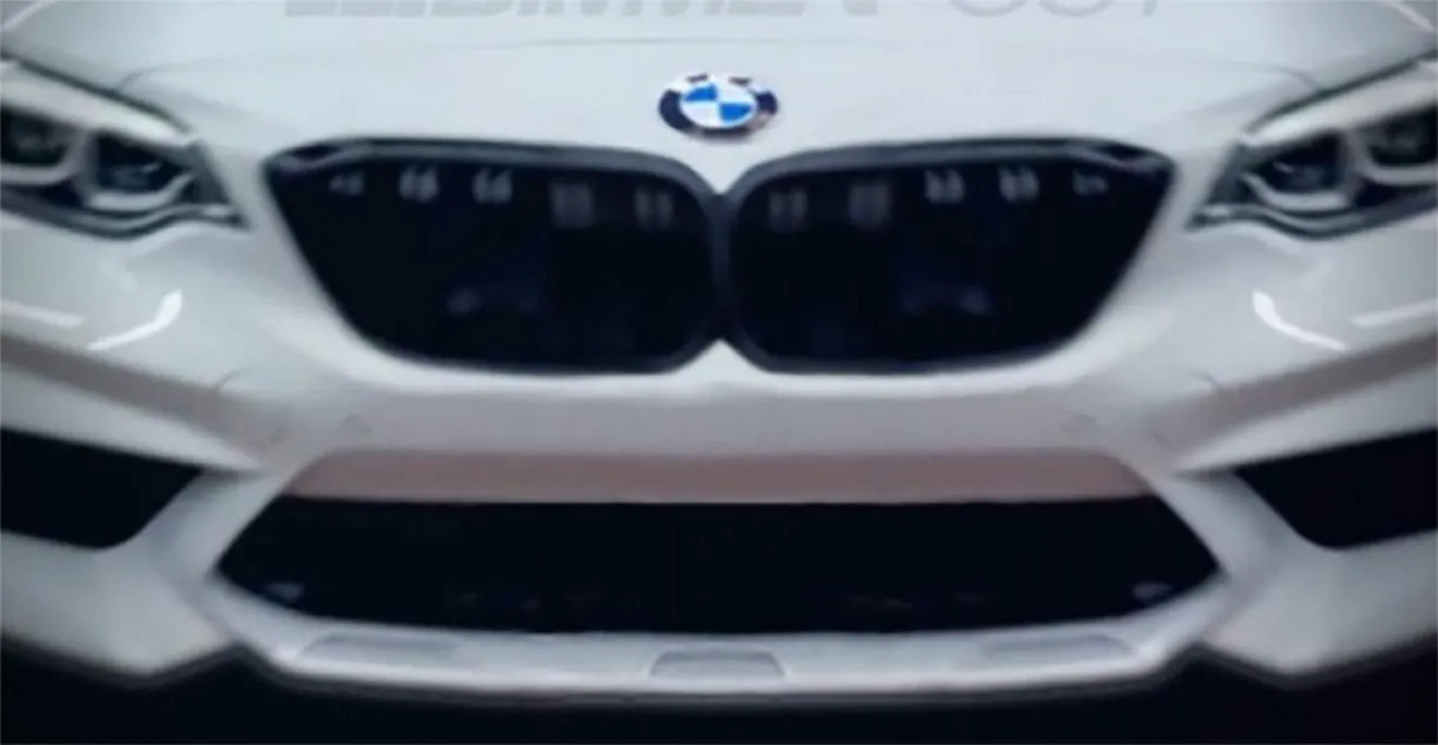 El nuevo frontal del BMW M2 Competition se destapa