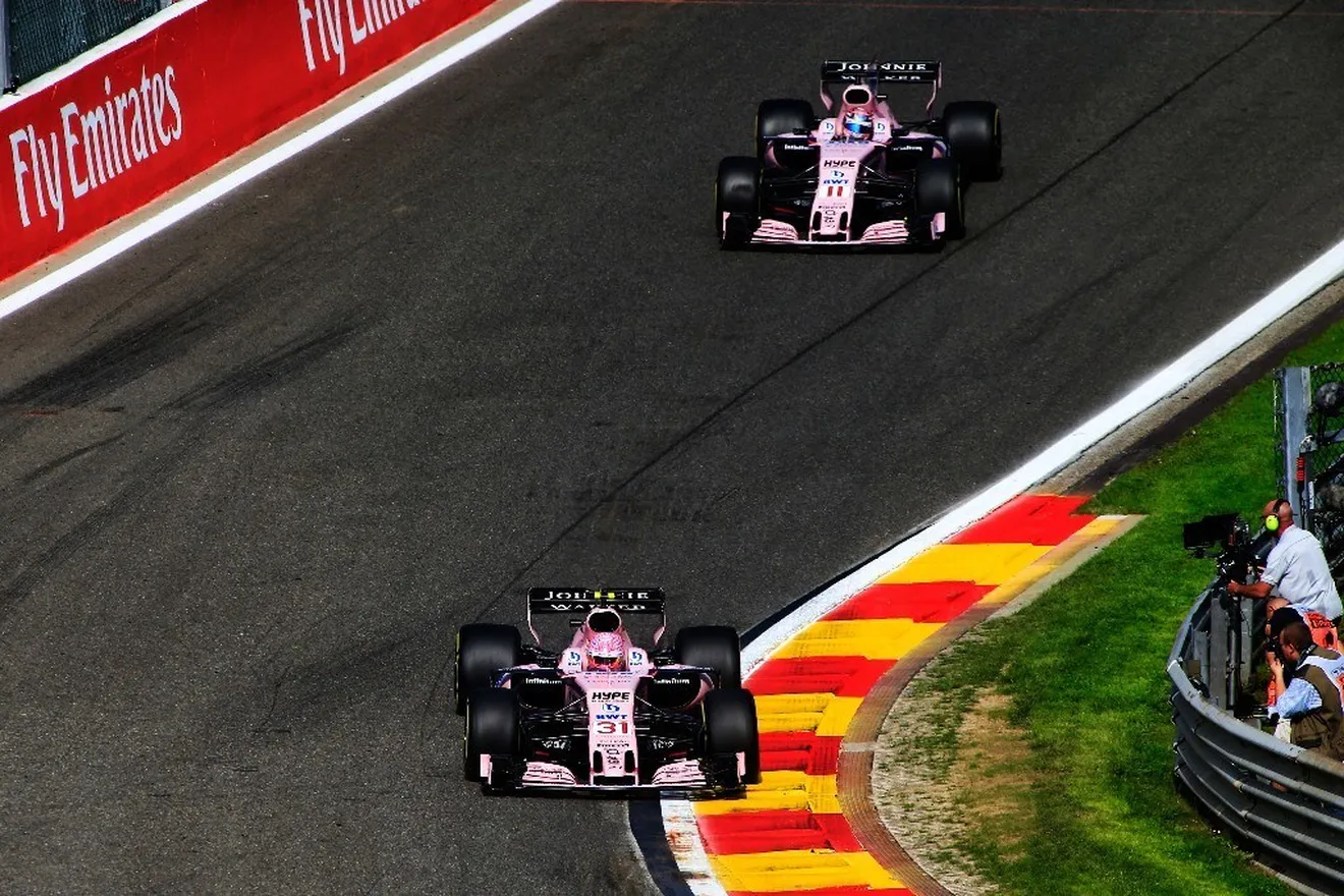 Force India cree que Pérez y Ocon están preparados para competir libremente