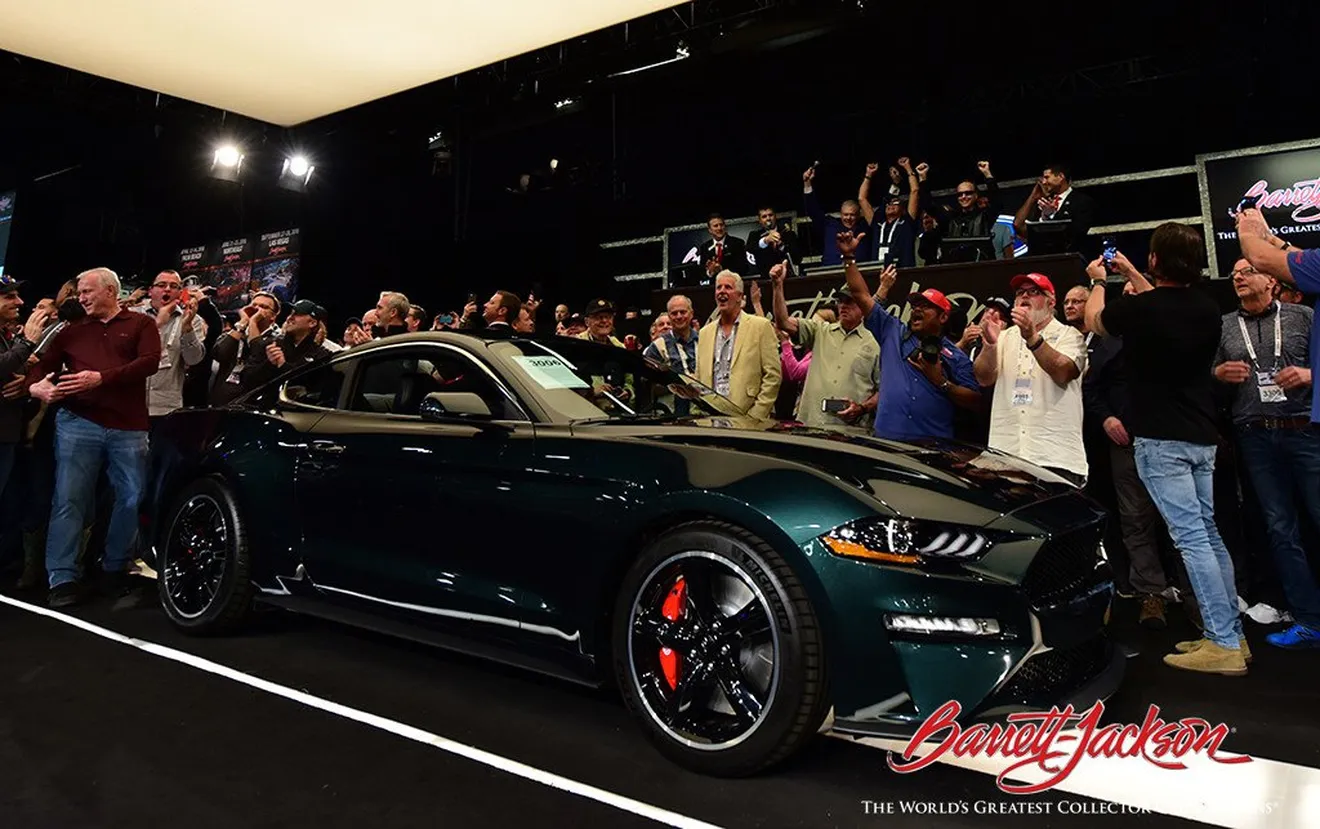 El primer Ford Mustang Bullitt subastado por 300.000 dólares