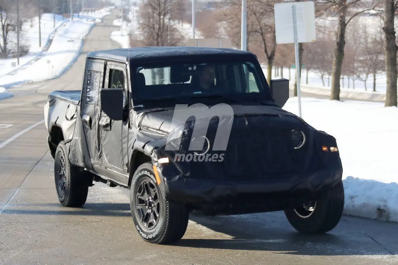 Jeep Scrambler: el Jeep Wrangler pick-up ya rueda con su configuración definitiva