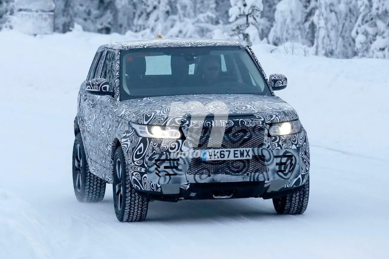 La nueva generación del Land Rover Defender llega a Suecia como una mula de pruebas