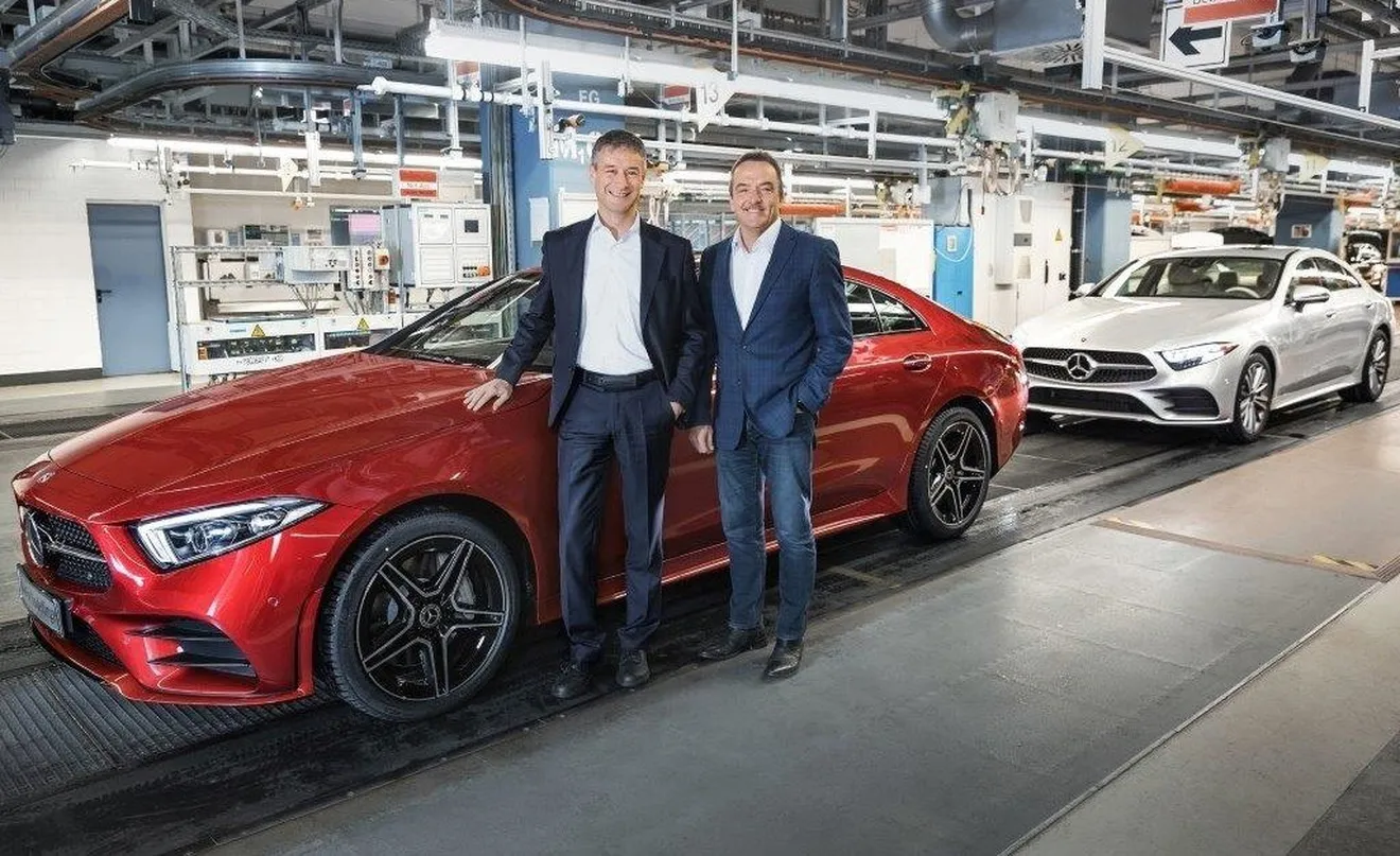 La producción del nuevo Mercedes Clase CLS 2018 ya está en marcha