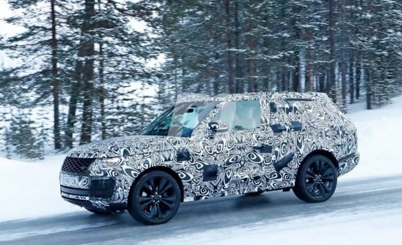 Range Rover SV Coupé 2018 - foto espía