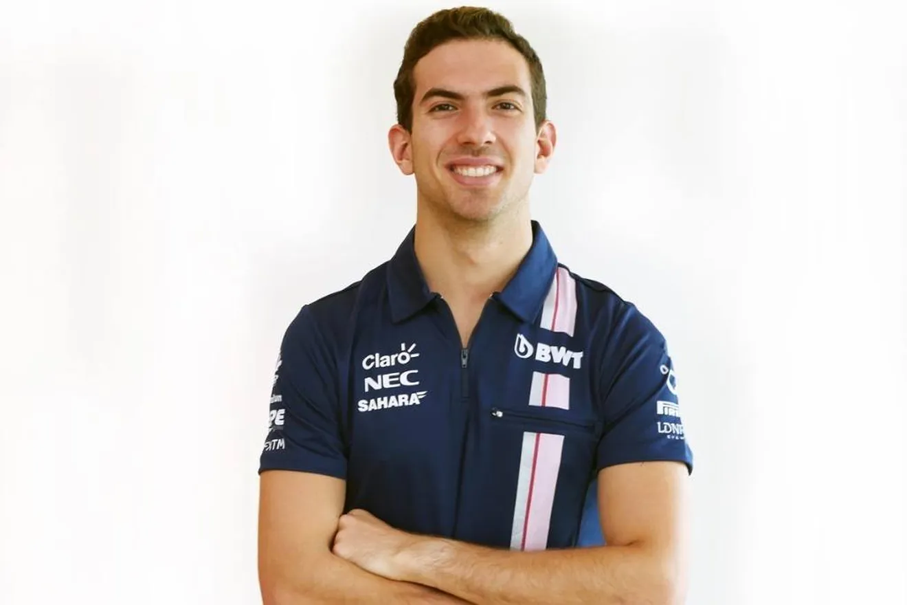 Nicholas Latifi se une a Force India como piloto reserva y probador