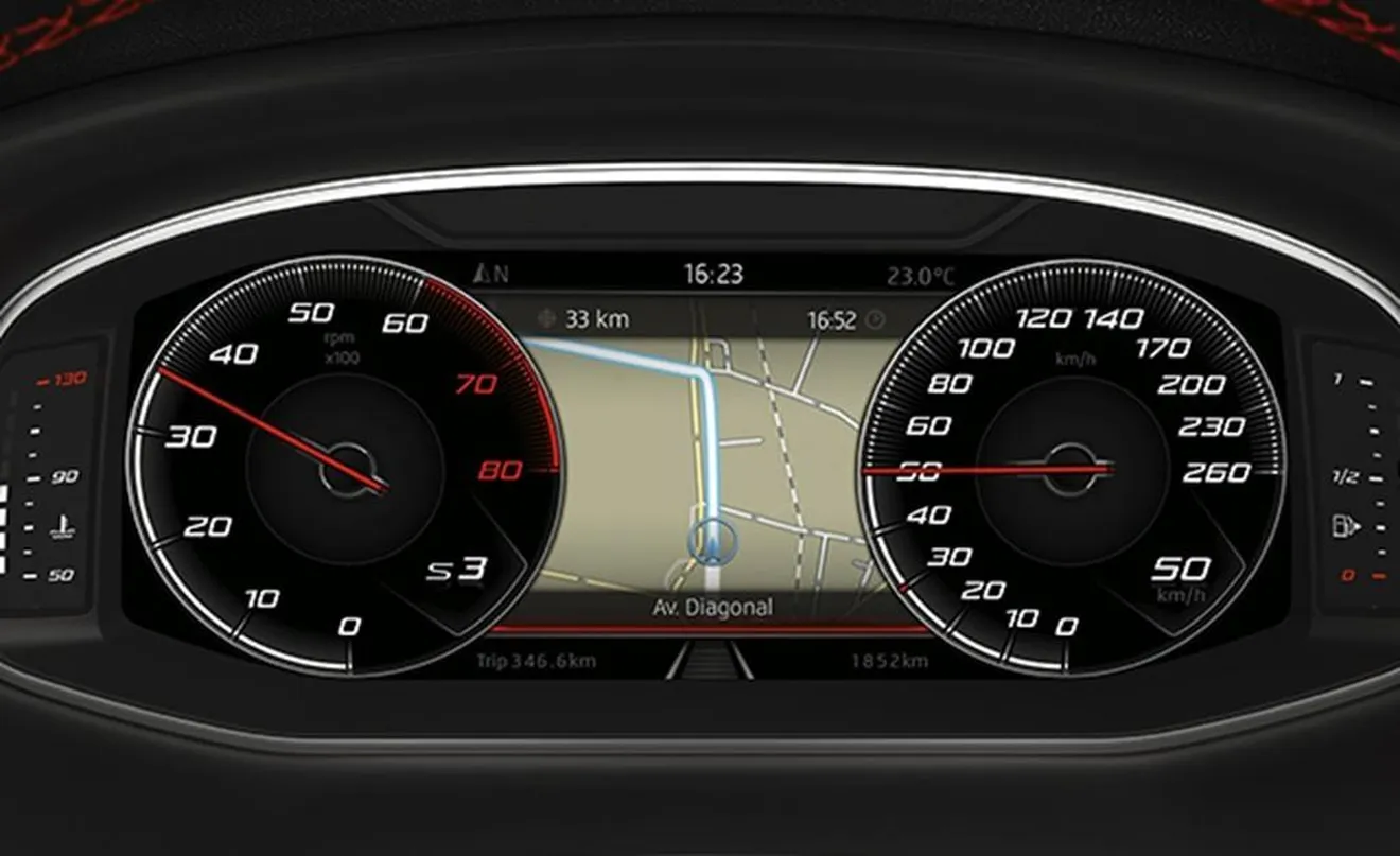 SEAT ya permite configurar su Digital Cockpit en el León y Ateca