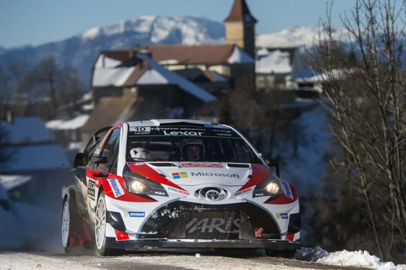 Toyota inicia su ofensiva en el Rally de Montecarlo