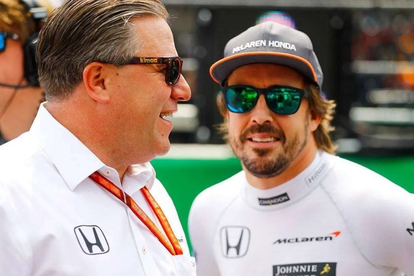 Zak Brown: "Apreciamos tener a un piloto motivado y hambriento como Alonso"