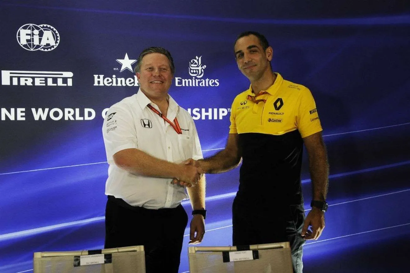 Brown y la fiabilidad de Renault: "Saben lo que hacen, han ganado seis títulos"