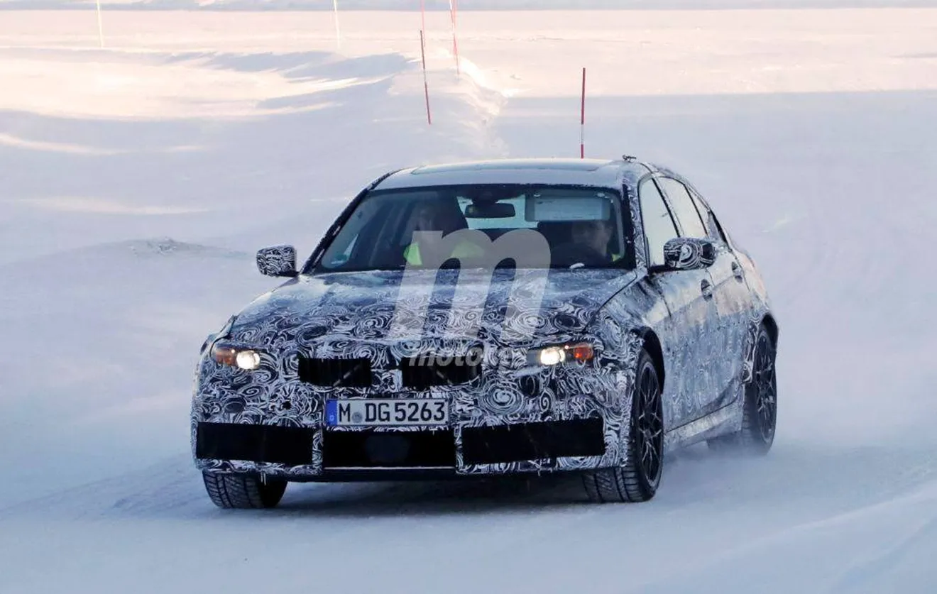 BMW M3: la nueva generación G80 ya se enfrenta a la nieve