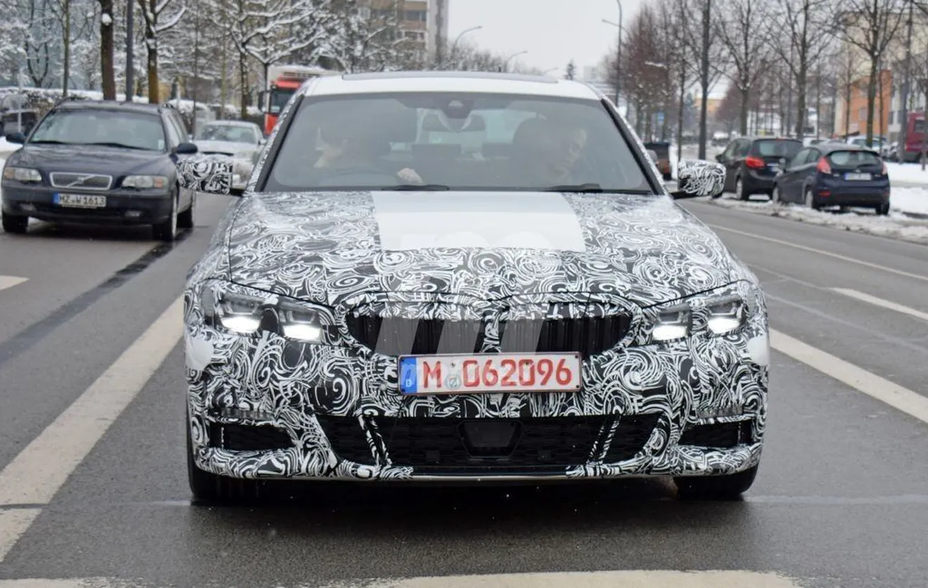 Nuevas fotos espía del nuevo BMW Serie 3 dejan ver dos unidades más destapadas