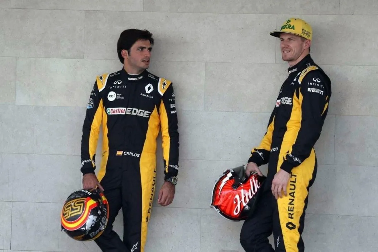 Sainz: "Hülkenberg y yo tenemos muchas similitudes y eso ayuda a Renault"