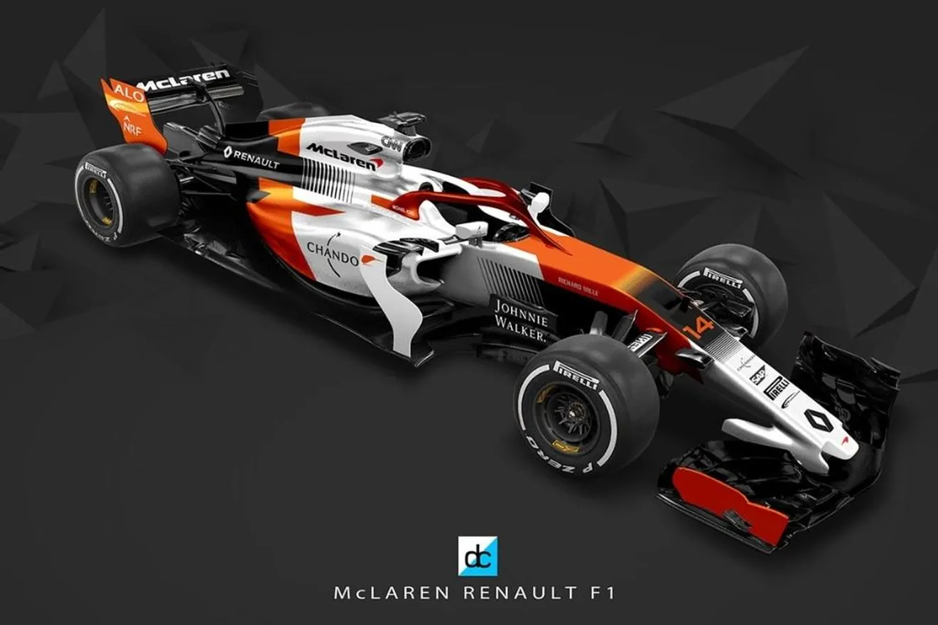 El McLaren MCL33, visto por los diseñadores