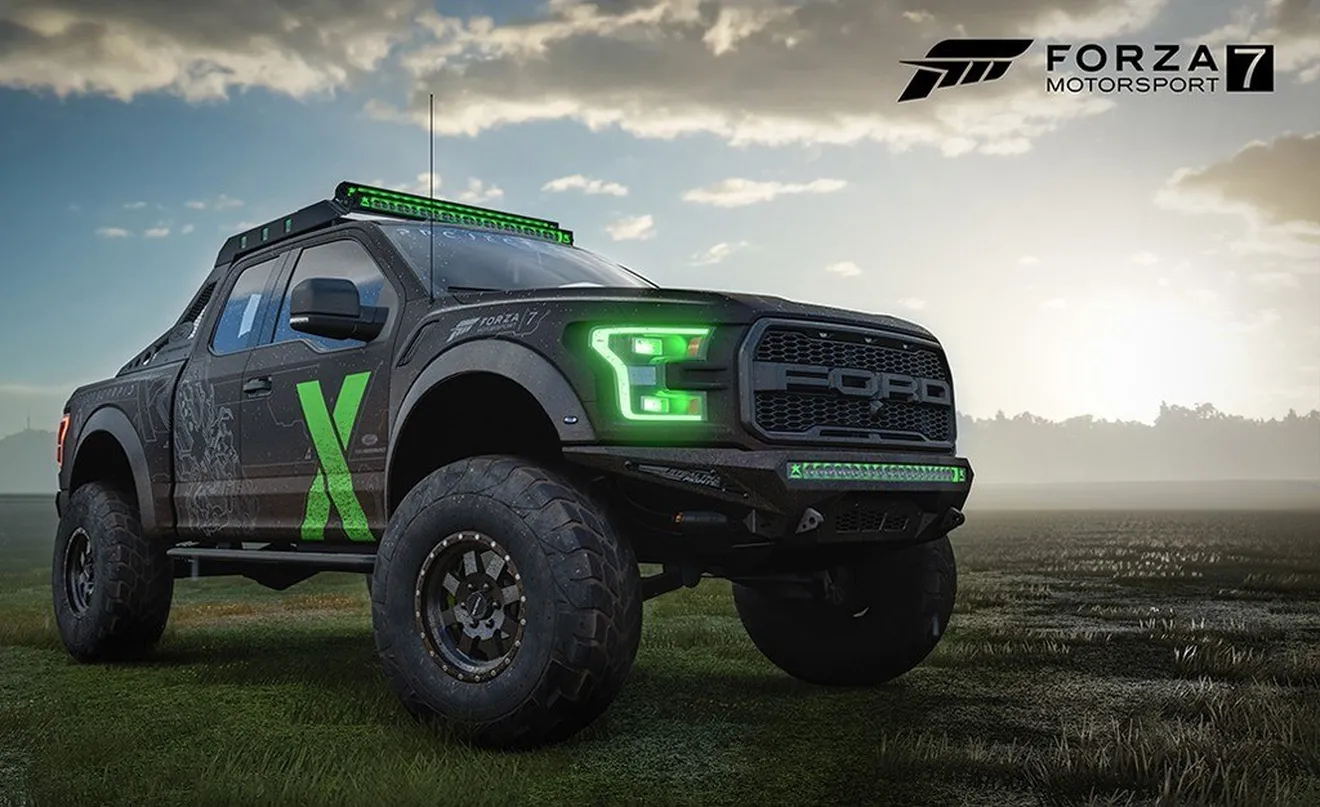 El Ford F-150 Raptor Xbox One X Edition llega a Forza Motorsport 7
