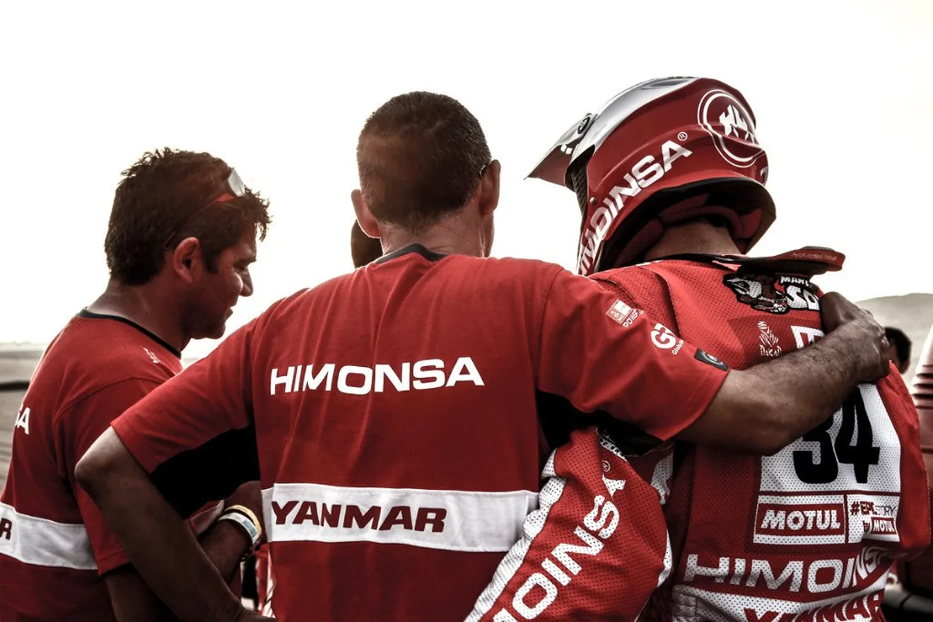 El equipo Himoinsa se apaga, adiós a 'La Roja' del Dakar