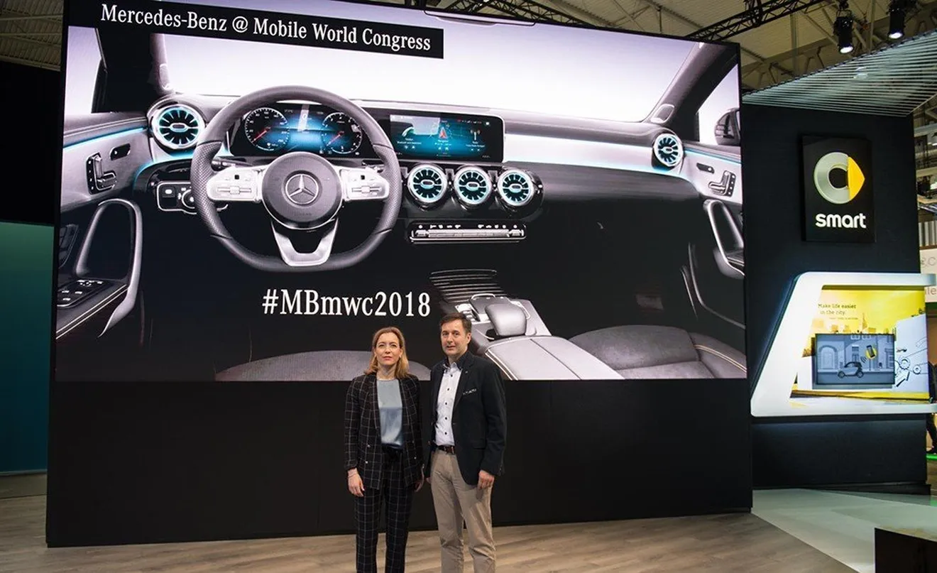 Mercedes llega al Mobile World Congres 2018 con importantes novedades