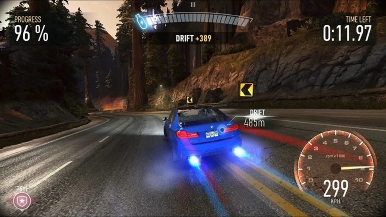 BMW M5 en Need for Speed No Limits