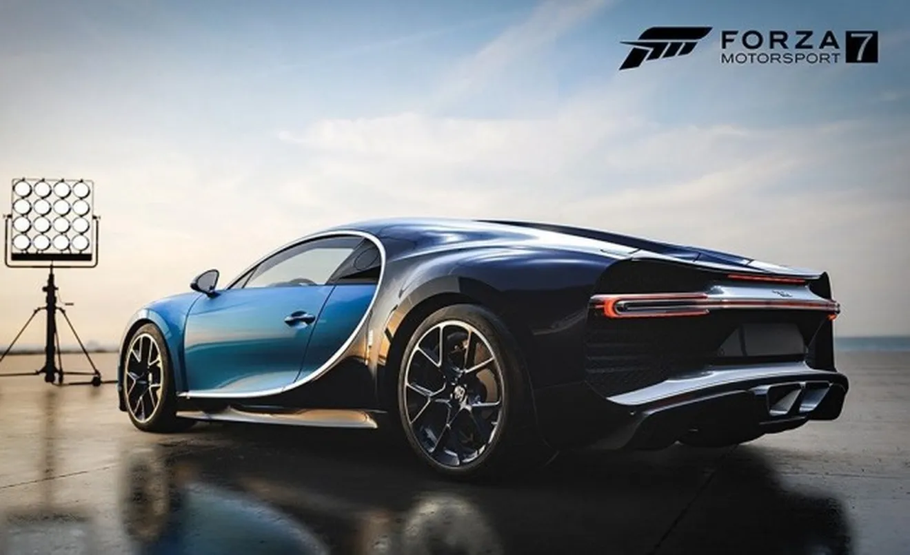 Bugatti Chiron en Forza Motorsport 7